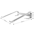 OEM ODM 10-18Inch Aluminum Alloy Adjustable Foldable Laptop Notebook Holder Base Stand